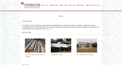 Desktop Screenshot of cronacon.com.br